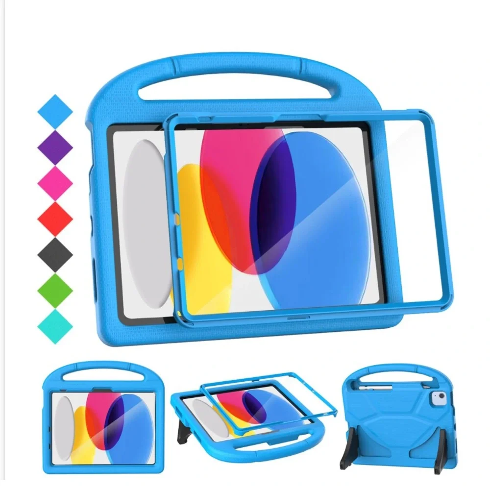 iPad 11th Generation & iPad 10th Generation Compatible-Blue Protective Case